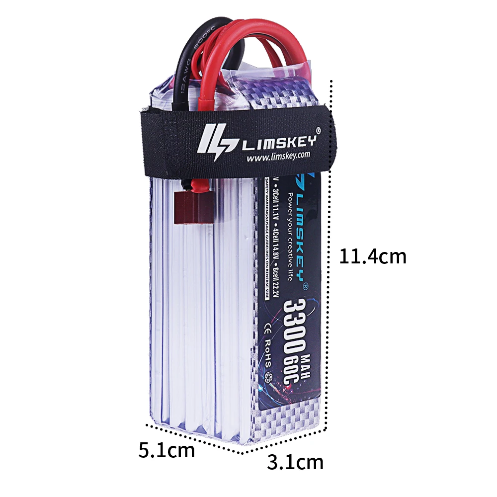 Brand NEW 3300mah 22.2V 60C 6S - Drone Racing Battery review and price