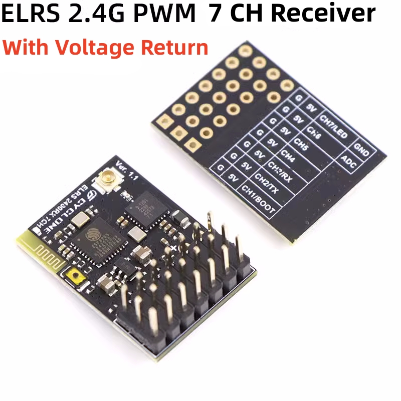 ELRS 2.4G PWM 7CH 6CH CRSF Rec - Drone Racing Receiver review and price